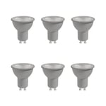 Smart GU10 Outdoor 2200-6500 Kelvin 345 Lumen Light Bulb in Clear 6 Pack