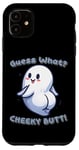 Coque pour iPhone 11 Drôle fantôme Guess What Cheeky Butt Cute Boys Girls