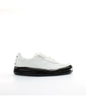 Diadora B.Elite MSGM Mens White Trainers Leather (archived) - Size UK 4