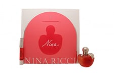 NINA RICCI NINA GIFT SET 50ML EDT + 2.5G ITS LIPSTICK - ICONIC PINK - WOMEN'S