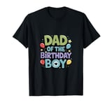 Dad And Mom Birthday Boy Monster Family Party Decorations T-Shirt