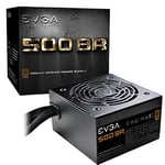 EVGA 500 BR, 80+ BRONZE 500W, 3 Ans de Garantie, Alimentation PC 100-BR-0500-K2