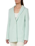 Springfield Blazer Basique Manteau, Vert, L Femme