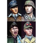 Alpines Miniatures - German Head Set 5maquette Figurine German Head Set 5 Alpine Miniatures H6007 1/16ème Maquette Char Promo Figurine Miniature