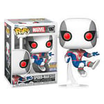 Funko Pop! Marvel Comics - Spider-man (bug-eyes Armor) (convention Limited Edition) #1067 Bobble-head Vinyl Figure