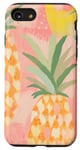 Coque pour iPhone SE (2020) / 7 / 8 Art fruitier des plantes d'ananas