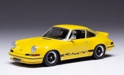 IXOMODELS, PORSCHE 911 CARRERA RS 2.7 BLACK MAGIC 1973 jaune, échelle 1/43, I...