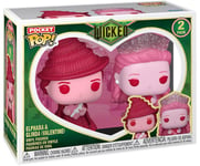 Figurine Funko Pop - Wicked - Elphaba & Glinda Pocket (Saint-Valentin) - Pack (83097)