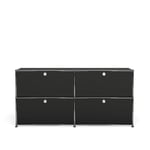 USM - USM Haller 10, Graphite Black - Sideboards - Fritz Haller,Paul Schärer - Svart - Metall