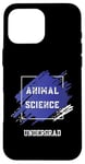 Coque pour iPhone 16 Pro Max Étudiant de premier cycle en sciences animales