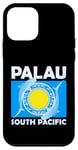 iPhone 12 mini Flag of Palau South Pacific Spotted Shark Case