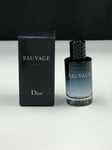 Dior Sauvage 10ml Miniature Bottle Edt ( The Johnny Depp Fragrance For Men )