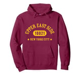 UPPER EAST SIDE 10021 NEW YORK CITY / NYC Athletic Design Pullover Hoodie