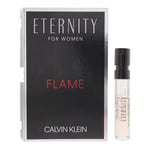 20 Calvin Klein Eternity For Women FLAME (1.2 ml Size Spray) Sample Size EDP