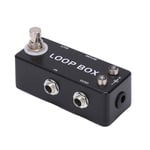 Pedals Switcher Effect Loop Pedal Mini For Adjusting For Music Instrument