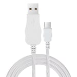 2PC 1M Mircro USB+Type-c Lighting Cable Line with LED Flowing Charging with Data