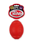 Pet Nova Ballon de Rugby pour Chien avec Trou 8 cm, Rub-SNACKRUGBY-RE