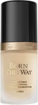 Too Faced Born This Way Foundation New! Warm Sand - Medium Tan W/Golden Underton