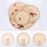 Bulk Food Holder Bamboo Basket Handmade Woven Fruit Baskets  Kitchen