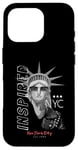 iPhone 16 Pro Cool New York City NYC Statue of Liberty USA Flag Design Case