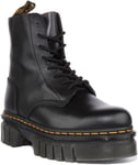 Dr Martens 27149001 Audrich 8 Eyelet Chunky Sole Mens Boot Black UK 6 - 12