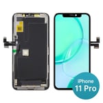 Ecran Lcd Pour Iphone 11 Pro Vitre Tactile (Noir) + Kit Outils + Verre Trempe