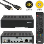 Apebox S2X 4K UHD HDR10 HDMI CA LAN USB 2.0 DVB-S2X MS Récepteur IP satellite