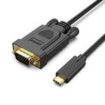 BENFEI USB C to VGA 0.9 Meter Cable, USB Type-C to VGA Cable [Thunderbolt 3/4 Compatible] with iPhone 15 series, MacBook Pro/Air 2023, iPad Pro, iMac, S23, XPS 17, Surface Book 3 and More