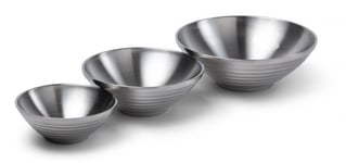 Orrefors Jernverk Skål Stainless Dubbelvägg 3-pack