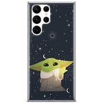 ERT GROUP Coque de téléphone Portable pour Samsung S22 Ultra Original et sous Licence Officielle Star Wars Motif Baby Yoda 024 Parfaitement adapté à la Forme du téléphone Portable, Coque en TPU