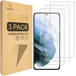 Mr.Shield Screen Protector For Samsung (Galaxy S21 Plus 5G) / Galaxy S21+ 5G [6.7 inch] [Fingerprint Unlock Compatible] [Tempered Glass] [9H Hardness] [3-Pack] Screen Protector