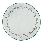 Langkilde & Søn - Klassisk brodert juletreteppe 120 cm