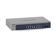 NETGEAR 8 Port 10GB Switch (MS510TXM) | Smart Managed Multi-Gigabit Switch | 2x 10Gigabit SFP+ Ports | Desktop or Rackmount, and ProSAFE Lifetime Protection