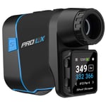 Shot Scope PRO LX+ Golf Laser Rangefinder with H4 Handheld GPS and Case