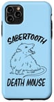 Coque pour iPhone 11 Pro Max Funny Sabertooth Death Mouse Possum Lover