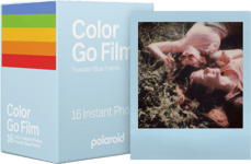 Polaroid Originals Go Film Färg 2-Pack Blå Ram