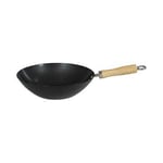 Dexam 27cm Non-Stick Carbon Steel Wok