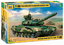 Zvezda 500783573 – 1:35 Model Russian Battle Tank T-90