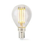 Nedis LED-lamppu G45, E14, 4,5W, 470 lm