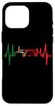 Coque pour iPhone 16 Pro Max Porto Skyline Battement de Cœur Portugal Love J'aime Porto