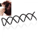 5pairs Elegant Spiral Spin Screw Bobby Barrette Twisted Hair Clip Hairpin