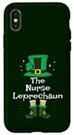 Coque pour iPhone X/XS Leprechaun Hat Irish Cheer For Festive Healthcare Heroes