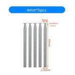 Maant-Stylo De Meulage Électrique,Graveur Réglable À Vitesse D1,Petite Rectifieuse,Mini Ensemble D'outils De Bricolage,Stylo De Gravure Diversifié,Polissage - Type 4mm 5pcs