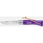 Couteau Pliant Opinel Tradition N°07 Violet - Set de 6 Pièces Opinel