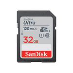 SANDISK – Ultra 32GB SDHC Memory Card (SDSDUN4-032G-GN6IM)