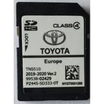 Carte SD GPS Europe TNS510 Toyota 2019-2020 Ver.2 - PZ445-SD333-0T