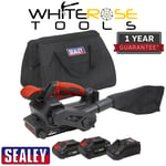 Sealey Belt Sander Kit  Cordless 20V SV20 Series
