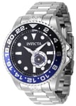 Invicta 47295 Grand Diver Musta/Teräs Ø47 mm