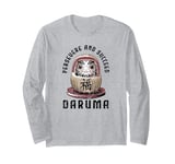 Japanese Daruma Doll Souvenir Japanese Daruma Souvenir Doll Long Sleeve T-Shirt