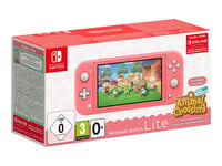 Console Nintendo Switch Lite Corail Edition Animal Crossing